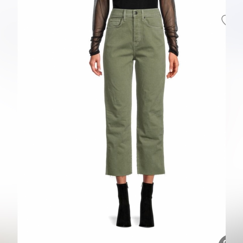 Veronica Beard Blake Crop classic straight jeans size 26